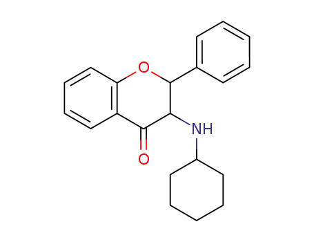 3-cyclohexylaminoflavanone