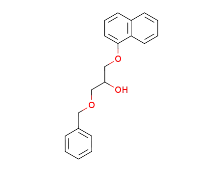 1-Benzyloxy-3-(naphthalen-1-yloxy)-propan-2-ol
