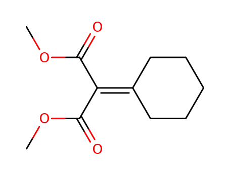 Molecular Structure of 94286-34-7 (Propanedioic acid, cyclohexylidene-, dimethyl ester)