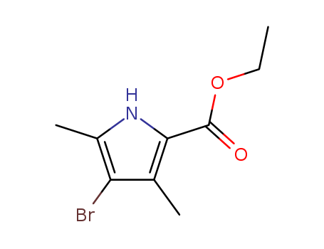 Ethyl 4-bromo-3,5-dimethyl-1H-pyrrole-2-carboxylate , 97%