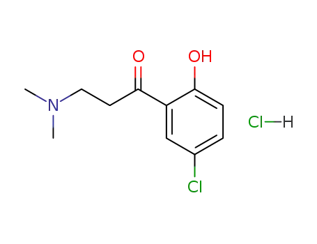 5'-chloro-2'-hydroxy-3-dimethylaminopropiophenone hydrochloride