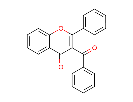 4H-1-Benzopyran-4-one,3-benzoyl-2-phenyl- cas  5453-03-2