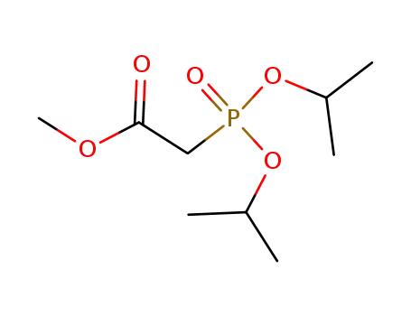 Molecular Structure of 72946-10-2 (diisopropyl (methoxycarbonylmethyl)phosphonate)