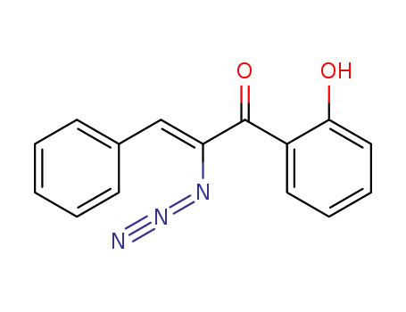 2-Propen-1-one, 2-azido-1-(2-hydroxyphenyl)-3-phenyl-, (Z)-