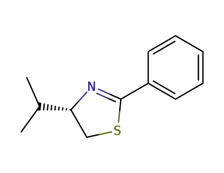 Thiazole, 4,5-dihydro-4-(1-methylethyl)-2-phenyl-, (S)-