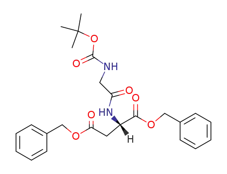 dibenzyl N-(tert-butoxycarbonyl)glycyl-L-aspartate