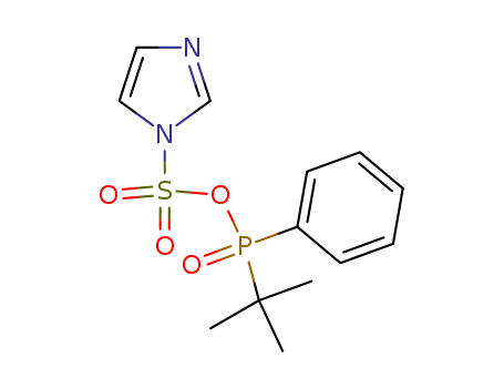 Molecular Structure of 97730-04-6 (tert-butylphenylphosphinic imidazolidosulfuric anhydride)