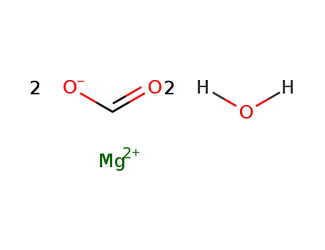 Molecular Structure of 6150-82-9 (MAGNESIUM FORMATE DIHYDRATE)