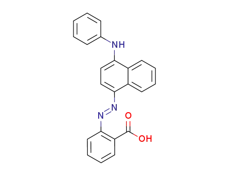 Molecular Structure of 60129-39-7 (2-[[4-(phenylamino)-1-naphthyl]azo]benzoic acid)