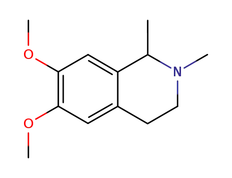 Molecular Structure of 490-53-9 ((R)-(+)-Carnegine)