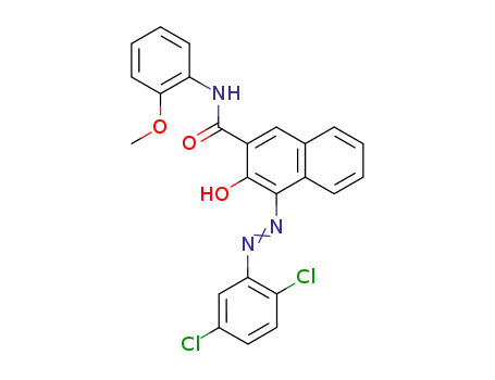 Molecular Structure of 6410-38-4 (Pigment Red 9)