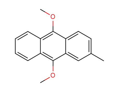 Molecular Structure of 26708-05-4 (2-methyl-9,10-dimethoxyanthracene)