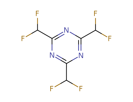 1,3,5-Triazine,2,4,6-tris(difluoromethyl)- 369-22-2