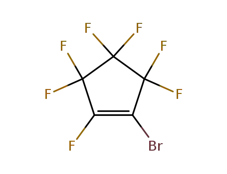 Molecular Structure of 10575-67-4 (1-Bromheptafluor-1-cyclopenten)