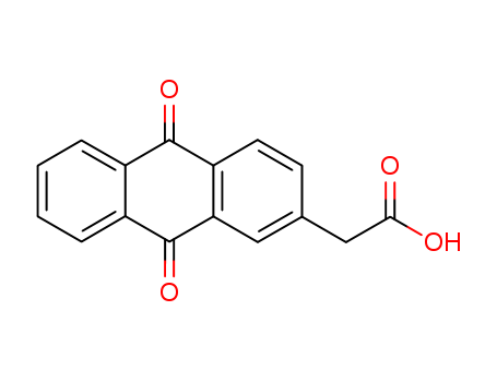 2-(9,10-Dioxo-9,10-dihydro-2-anthracenyl)-acetic acid
