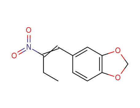 Molecular Structure of 1211-65-0 (5-(2-nitrobut-1-en-1-yl)-1,3-benzodioxole)