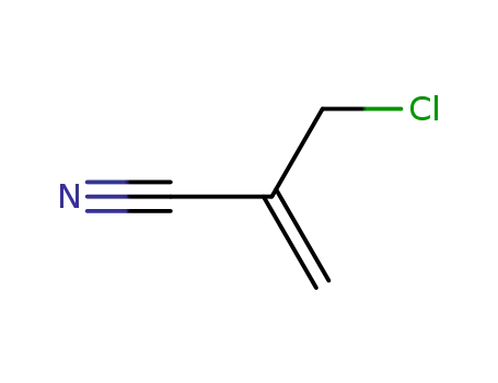 Molecular Structure of 7659-44-1 (2-(Chloromethyl)acrylonitrile)