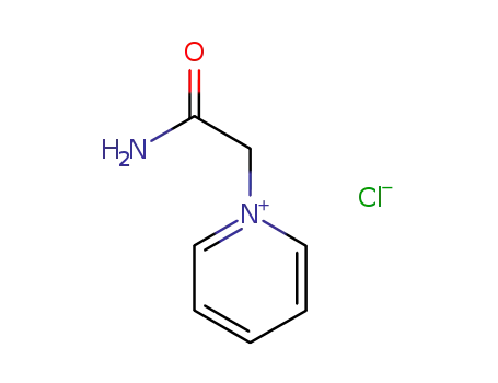 Molecular Structure of 41220-29-5 (1-(AMINOFORMYLMETHYL)PYRIDINIUM CHLORIDE)