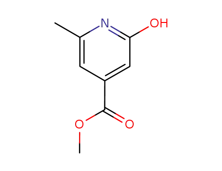 Molecular Structure of 98491-78-2 (methyl 2-hydroxy-6-methylpyridine-4-carboxylate)