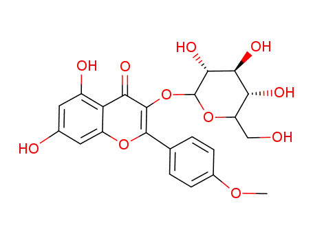 Molecular Structure of 70324-47-9 (astragalin)