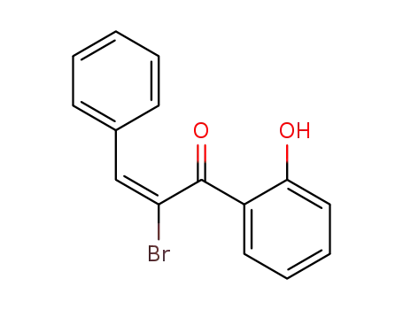 2-Propen-1-one, 2-bromo-1-(2-hydroxyphenyl)-3-phenyl-, (E)-