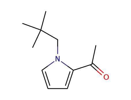 Molecular Structure of 114853-23-5 (2-acetyl-neopentylpyrrole)