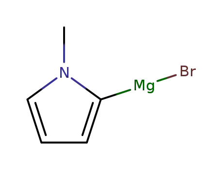 Molecular Structure of 87236-62-2 (Magnesium, bromo(1-methyl-1H-pyrrol-2-yl)-)