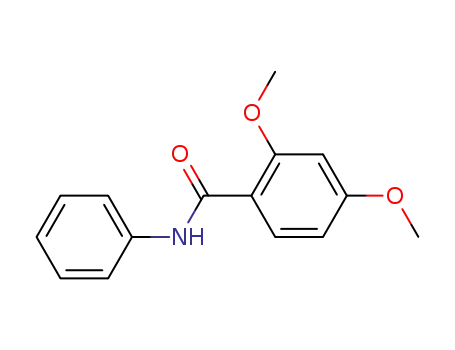 Molecular Structure of 1718-94-1 (2,4-dimethoxy-N-phenylbenzamide)