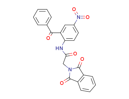 2H-Isoindole-2-acetamide,N-(2-benzoyl-4-nitrophenyl)-1,3-dihydro-1,3-dioxo-