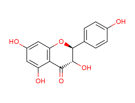 Molecular Structure of 118333-31-6 (4H-1-Benzopyran-4-one,
2,3-dihydro-3,5,7-trihydroxy-2-(4-hydroxyphenyl)-, (2S,3S)-)