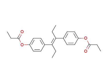 Molecular Structure of 130-80-3 (DIETHYLSTILBESTROL DIPROPIONATE)