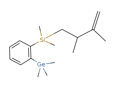 o-(trimethylgermyl)(2,3-dimethyl-3-butenyl)dimethylsilylbenzene