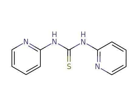 Molecular Structure of 1212-30-2 (1,3-Bis(2-pyridyl)thiourea)
