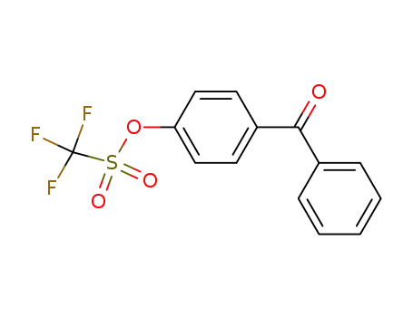 Methanesulfonic acid, trifluoro-, 4-benzoylphenyl ester
