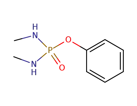 Molecular Structure of 1754-58-1 (phenyl N,N'-dimethylphosphorodiamidate)