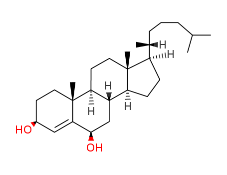 Cholest-4-ene-3,6-diol,(3b,6b)- cas  570-88-7