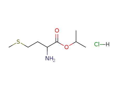 Molecular Structure of 93805-89-1 (isopropyl DL-methionate hydrochloride)