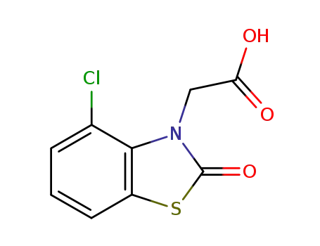 Molecular Structure of 3813-05-6 (Benazolin)