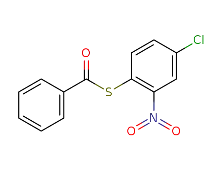 thiobenzoic acid <i>S</i>-(4-chloro-2-nitro-phenyl ester)