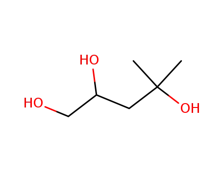 Molecular Structure of 871888-50-5 ((±)-4-methyl-1,2,4-pentanetriol)