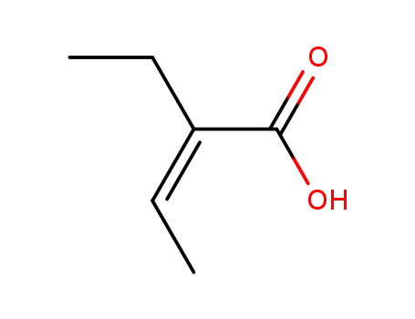 (2Z)-2-ethyl-2-butenoic acid