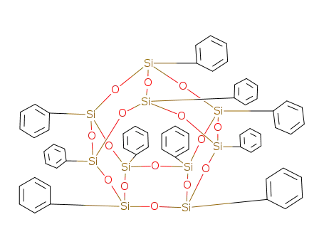Molecular Structure of 18851-18-8 (deca(phenyl)silsesquioxane)