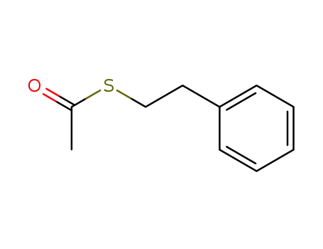 Molecular Structure of 35065-97-5 (S-phenethyl ethanethioate)