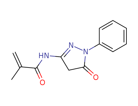 2-methyl-N-(5-oxo-1-phenyl-4H-pyrazol-3-yl)prop-2-enamide