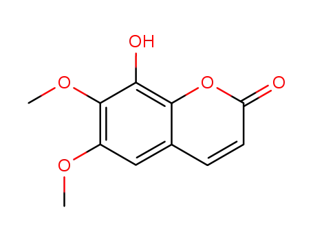 Molecular Structure of 525-21-3 (FRAXIDIN)