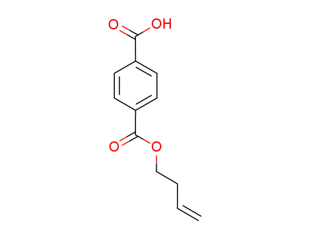Molecular Structure of 62680-74-4 (4-(But-3-en-1-yloxycarbonyl)benzoic acid)