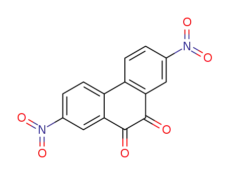 Molecular Structure of 604-94-4 (2,7-Dinitro-9,10-phenanthrenedione)