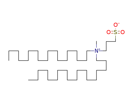 Molecular Structure of 45319-57-1 (methyldioctadecyl(3-sulphopropyl)ammonium hydroxide)