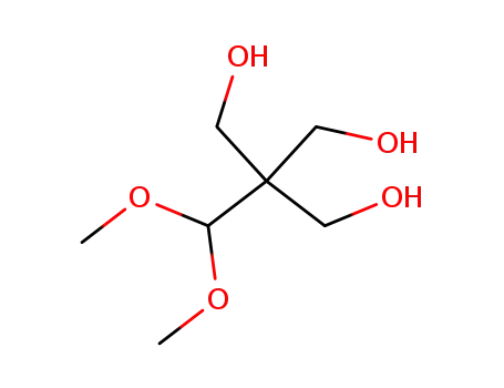Molecular Structure of 40364-88-3 (2-dimethoxymethyl-2-hydroxymethyl-propane-1,3-diol)