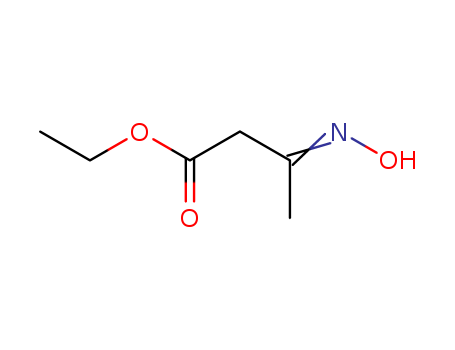 Butanoic acid,3-(hydroxyimino)-, ethyl ester cas  5447-76-7